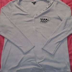 Torrid long sleeve waffle knit thermal